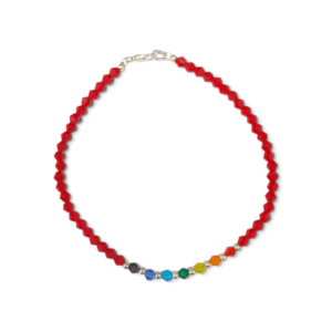 TOBILLERA CRISTAL 7 CHAKRAS
