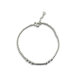 PULSERA TUBO COMBINADA CON BOLITAS Y SEMILLITA