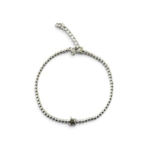 PULSERA BOLITA CON CENTRO ESTRELLA