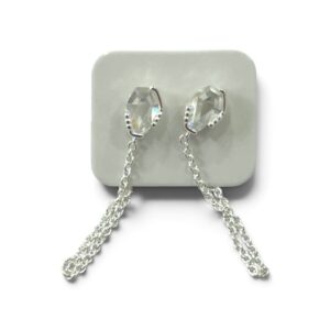 AROS CADENITA PASANTES Y PIEDRA