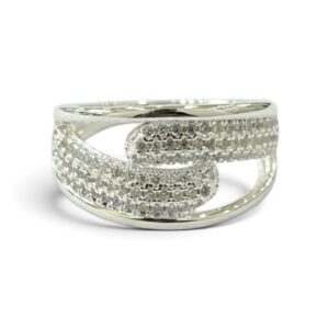 ANILLO CRUZADO MICROPAVE